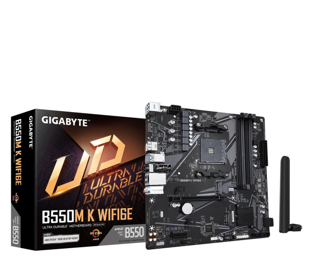 Gigabyte B550M K WIFI6E - 1520409 - zdjęcie
